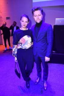 Jytte Merle Böhrnsen and Adrian Topol at the 99Fire Films Award during the Berlinale 2019 at the Alexanderplatz substation Berlin 14 02 2019 Foto:xF.xKernx xFuturexImage