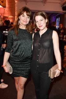 Ina Paule Klink with guest at the 99Fire Films Award during the Berlinale 2019 at the Alexanderplatz substation Berlin 14 02 2019 Foto:xF.xKernx xFuturexImage