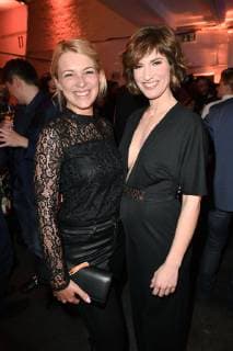 Iris Mareike Steen and Isabell Horn at the 99Fire Films Award during the Berlinale 2019 at the Alexanderplatz substation Berlin 14 02 2019 Foto:xF.xKernx xFuturexImage