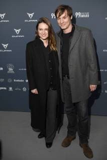 Josephin Busch and David Nadvornik at the 99Fire Films Award during the Berlinale 2019 at the Alexanderplatz substation Berlin 14 02 2019 Foto:xC.xNiehausx xFuturexImage