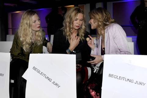 Guest Veronica Ferres and Ursula Karven at the 99Fire Films Award during the Berlinale 2019 at the Alexanderplatz substation Berlin 14 02 2019 Foto:xC.xNiehausx xFuturexImage