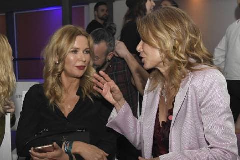 Veronica Ferres and Ursula Karven at the 99Fire Films Award during the Berlinale 2019 at the Alexanderplatz substation Berlin 14 02 2019 Foto:xC.xNiehausx xFuturexImage