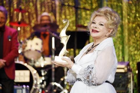 Sandra Milo bei der Notte delle Stelle - 27. Premio Bacco Filmgala während der Berlinale 2019 im Maritim Hotel. Berlin, 15.02.2019 *** Sandra Milo at the Notte delle Stelle 27 Premio Bacco Film Gala during the Berlinale 2019 in the Maritim Hotel Berlin 15 02 2019 Foto:xN.xKubelkax xFuturexImage