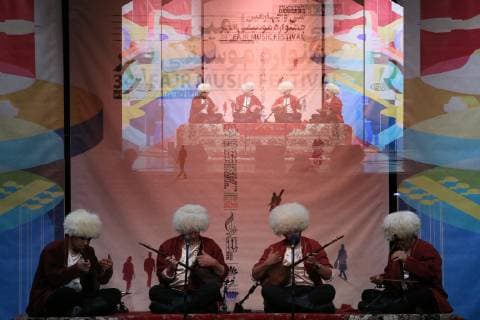 An Iranian folk (regional) music ensemble held a concert on Friday on the third night of 34th Fajr International Music Festival. The major music event will wrap up on Monday.  ShahabxGhayoumi