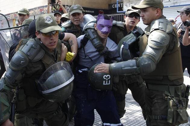News Themen der Woche KW07 News Bilder des Tages Santiago, 17 de febrero 2019 Incidentes durante una nueva version de la Marcha contra el maltrato animal Dragomir Yankovic Aton Chile, Santiago Chile Aton_283455 *** Santiago February 17, 2019 Incidents during a new version of the March against animal abuse Dragomir Yankovic Aton Chile Santiago Chile Aton 283455  Copyright: DRAGOMIRxYANKOVIC ATONxCHILE