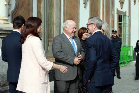 During the delivery of Gold Medals for Merit in Fine Arts 2019 in Cordoba on Monday 18 February 2019 Cordon Press