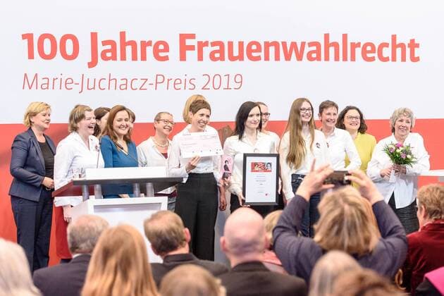 The SPD parliamentary group celebrates 100 years of womens suffrage in Germany Berlin 18 02 2019 The SPD parliamentary group celebrates 100 years of womens suffrage in Germany Berlin 18 02 2019 The SPD parliamentary group celebrates 100 years of womens suffrage in Germany - Our goal is parity and
