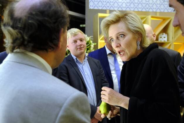 Entertainment Themen der Woche KW08 Entertainment Bilder des Tages Princess Astrid of Belgium pictured during a Promotion Event called Belgian Pears in Mexico, on the second day of a Belgian economic mission to Mexico, Monday 18 February 2019. Several federal and regional ministers accompany the princess on an economic mission to Mexico from 17 to 24 February.  ERICxLALMAND 05533591