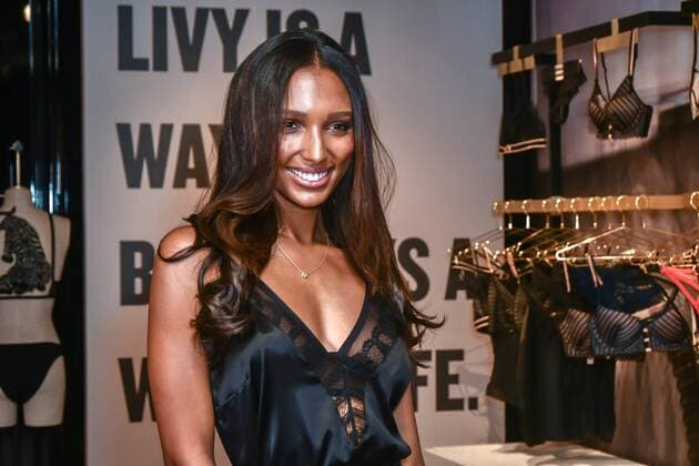 LIVY founder Lisa Chavy and Victoria s Secret Angel Jasmine Tookes visit Victoria s Secret New Bond Street store in London to celebrate Victoria s Secret introducing LIVY. FEBRUARY 19th 2019  SLIx19593