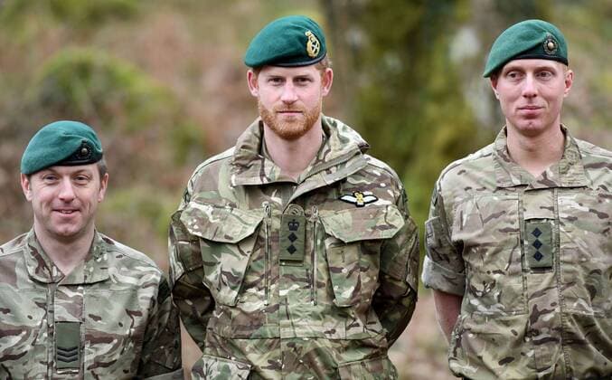 Entertainment Themen der Woche KW08 Entertainment Bilder des Tages . 20 02 2019. Plymouth, United Kingdom. Prince Harry, The Duke of Sussex, Captain General Royal Marines, visits 42 Commando Royal Marines in Plymouth, United Kingdom.  xPoolx xi-Imagesx IIM-19323-0040