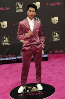 Louie Castro walks the red carpet at the Univision 2019 Premio Lo Nuestro a La Música Latina award show at the American Airlines Arena in Miami,Florida, February 21, 2019.  MIA20190221126 GARYxIxROTHSTEIN