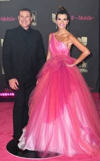 Alan Tacher and Christy walks the red carpet at the Univision 2019 Premio Lo Nuestro a La M?sica Latina award show at the American Airlines Arena in Miami,Florida, February 21, 2019.  MIA20190221146 GARYxIxROTHSTEIN