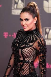 MIAMI, FL - FEBRUARY 21: Ninel Conde at the 31st Annual Premio Lo Nuestro at the AmericanAirlines Arena in Miami, Florida on February 21, 2019. Copyright: xMajoxGrossix