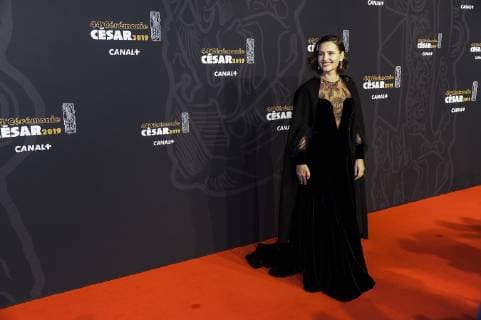February 22, 2019 - Paris, Ile de FRANCE, France - Virginie Ledoyen seen on the red carpet during the Cesar Film Awards 2019 at the Salle Pleyel in Paris, France. Paris France - ZUMAs197 20190222_zaa_s197_233 Copyright: xThierryxLexFouillex