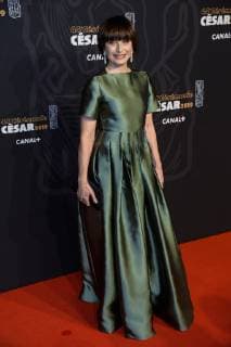 February 22, 2019 - Paris, Ile de FRANCE, France - Kristin Scott Thomas seen on the red carpet during the Cesar Film Awards 2019 at the Salle Pleyel in Paris, France. Paris France - ZUMAs197 20190222_zaa_s197_222 Copyright: xThierryxLexFouillex