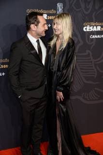 February 22, 2019 - Paris, Ile de FRANCE, France - Gilles Lellouche and his wife are seen on the red carpet during the Cesar Film Awards 2019 at the Salle Pleyel in Paris, France. Paris France - ZUMAs197 20190222_zaa_s197_164 Copyright: xThierryxLexFouillex