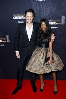 Vincent Cerutti et sa compagne Hapsatou Sy CELEBRITES : 44e Ceremonie des Cesar 2019 - Recompenses - Paris - 22 02 2019 JBAutissier Panoramic 