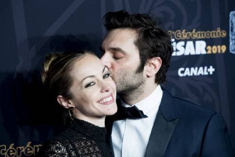Adrianna Gradziel et Pio Marmai CELEBRITES : 44e Ceremonie des Cesar 2019 - Recompenses - Paris - 22 02 2019 JBAutissier Panoramic 