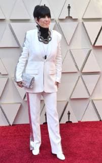 Diane Warren arrives on the red carpet for the 91st annual Academy Awards at the Dolby Theatre in the Hollywood section of Los Angeles on February 24, 2019.  LAP20190224042 JIMxRUYMEN