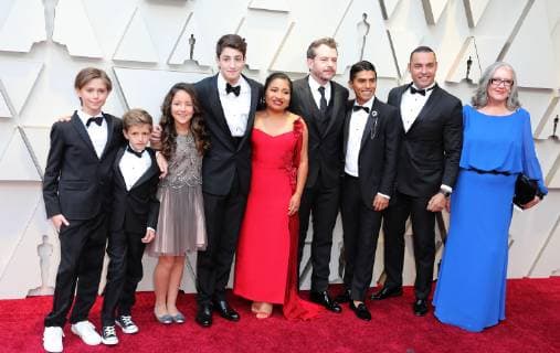 The cast of Roma arrives at the red carpet of the 91th Academy Awards, in Hollywood, California, United States, 24 February 2019. 91st Academy Awards in Hollywood !ACHTUNG: NUR REDAKTIONELLE NUTZUNG!  Copyright: xEMILIOxFLORESx AME8794 20190225-636866498803943987