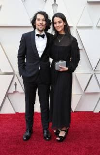 Canadian animator Trevor Jimenez, Short Film (Animated) nominee (L), and an unidentified companion arrive at the red carpet of the 91th Academy Awards, in Hollywood, California, United States, 24 February 2019. 91st Academy Awards in Hollywood !ACHTUNG: NUR REDAKTIONELLE NUTZUNG!  Copyright: xEMILIOxFLORESx AME8797 20190225-636866499519358164