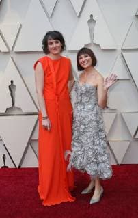 Irish film director Louise Bagnall and Spanish producer Nuria Gonzalez (R), Short Film (Animated) nominees, arrive at the red carpet of the 91th Academy Awards, in Hollywood, California, United States, 24 February 2019. 91st Academy Awards in Hollywood !ACHTUNG: NUR REDAKTIONELLE NUTZUNG!  Copyright: xEMILIOxFLORESx AME8802 20190225-636866502070256882