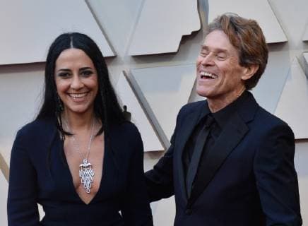 Giada Colagrande and Willem Dafoe arrive on the red carpet for the 91st annual Academy Awards at the Dolby Theatre in the Hollywood section of Los Angeles on February 24, 2019.  LAP20190224101 JIMxRUYMEN