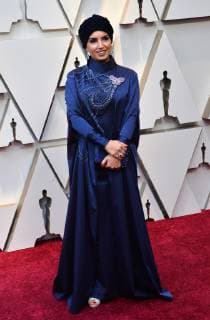 Fatma Al Remaihi arrives on the red carpet for the 91st annual Academy Awards at the Dolby Theatre in the Hollywood section of Los Angeles on February 24, 2019.  LAP20190224108 JIMxRUYMEN