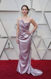 British actress Emilia Clarke arrives at the red carpet of the 91th Academy Awards, in Hollywood, California, United States, 24 February 2019. 91st Academy Awards in Hollywood !ACHTUNG: NUR REDAKTIONELLE NUTZUNG!  Copyright: xEMILIOxFLORESx AME8867 20190225-636866514467794409