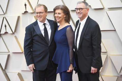 February 24, 2019 - Los Angeles, California, U.S - BRAD BIRD, NICOLE PARADIS GRINDLE AND JOHN WALKER during red carpet arrivals for the 91st Academy Awards, presented by the Academy of Motion Picture Arts and Sciences (AMPAS), at the Dolby Theatre in Hollywood. Los Angeles U.S. - ZUMAz03_ 20190224_zbp_z03_022 Copyright: xKevinxSullivanx
