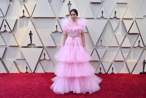 Kacey Musgraves arrives on the red carpet for the 91st annual Academy Awards at the Dolby Theatre in the Hollywood section of Los Angeles on February 24, 2019.  LAP20190224567 JIMxRUYMEN
