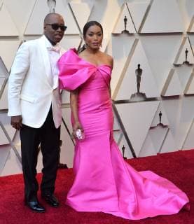 Courtney B. Vance and Angela Bassett arrive on the red carpet for the 91st annual Academy Awards at the Dolby Theatre in the Hollywood section of Los Angeles on February 24, 2019.  LAP20190224575 JIMxRUYMEN