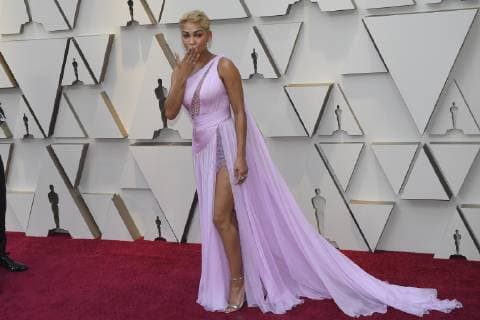 February 24, 2019 - Los Angeles, California, U.S - MEAGAN GOOD during red carpet arrivals for the 91st Academy Awards, presented by the Academy of Motion Picture Arts and Sciences (AMPAS), at the Dolby Theatre in Hollywood. Los Angeles U.S. - ZUMAz03_ 20190224_zbp_z03_029 Copyright: xKevinxSullivanx