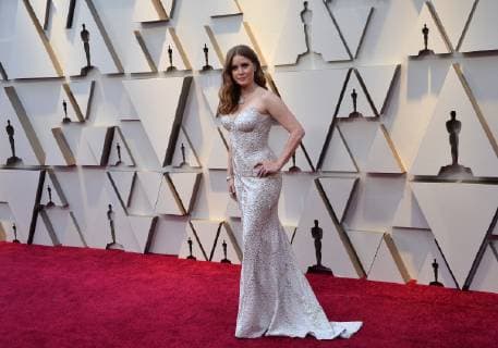 Amy Adams arrives on the red carpet for the 91st annual Academy Awards at the Dolby Theatre in the Hollywood section of Los Angeles on February 24, 2019.  LAP20190224162 JIMxRUYMEN