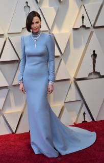 Charlize Theron arrives on the red carpet for the 91st annual Academy Awards at the Dolby Theatre in the Hollywood section of Los Angeles on February 24, 2019.  LAP20190224163 JIMxRUYMEN