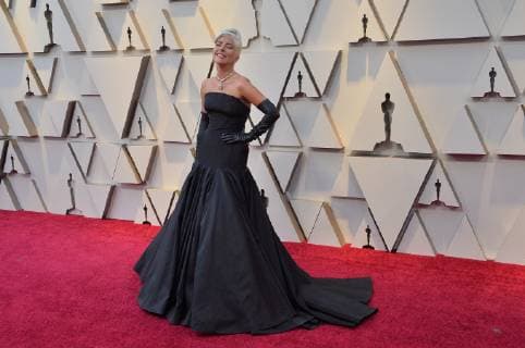 Lady Gaga arrives on the red carpet for the 91st annual Academy Awards at the Dolby Theatre in the Hollywood section of Los Angeles on February 24, 2019.  LAP20190224596 JIMxRUYMEN