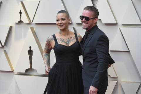 February 24, 2019 - Los Angeles, California, U.S - STEVE BOEDDEKER AND HIS GUEST during red carpet arrivals for the 91st Academy Awards, presented by the Academy of Motion Picture Arts and Sciences (AMPAS), at the Dolby Theatre in Hollywood. Los Angeles U.S. - ZUMAz03_ 20190224_zbp_z03_052 Copyright: xKevinxSullivanx