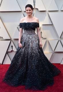 Jessica Oyelowo arrives on the red carpet for the 91st annual Academy Awards at the Dolby Theatre in the Hollywood section of Los Angeles on February 24, 2019.  LAP20190224221 JIMxRUYMEN