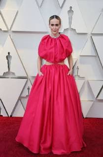 Actress Sarah Paulson arrives at the red carpet of the 91th Academy Awards, in Hollywood, California, United States, 24 February 2019. 91st Academy Awards in Hollywood !ACHTUNG: NUR REDAKTIONELLE NUTZUNG!  Copyright: xEMILIOxFLORESx AME9071 20190225-636866590423221940