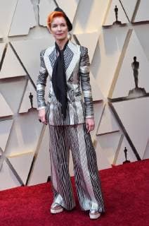 Sandy Powell arrives on the red carpet for the 91st annual Academy Awards at the Dolby Theatre in the Hollywood section of Los Angeles on February 24, 2019.  LAP20190224231 JIMxRUYMEN