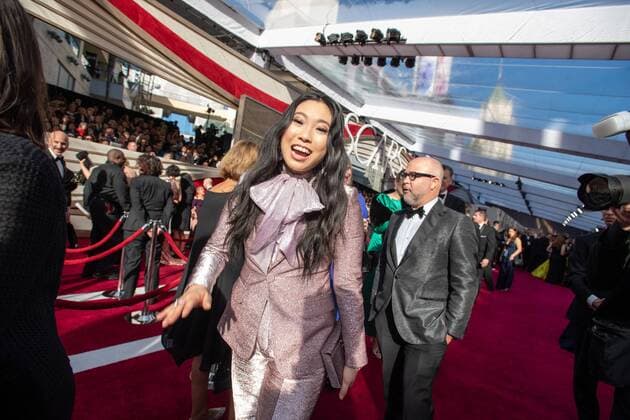 Awkwafina arrives on the red carpet of The 91st Oscars at the DolbyÂ® Theatre in Hollywood, CA on Sunday, February 24, 2019.  Copyright: xA.M.P.A.S.x 33781_212PLX