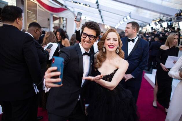 Oscar nominees Guy Nattiv and Jaime Ray Newman arrive on the red carpet of The 91st Oscars at the DolbyÂ® Theatre in Hollywood, CA on Sunday, February 24, 2019.  Copyright: xA.M.P.A.S.x 33781_214PLX