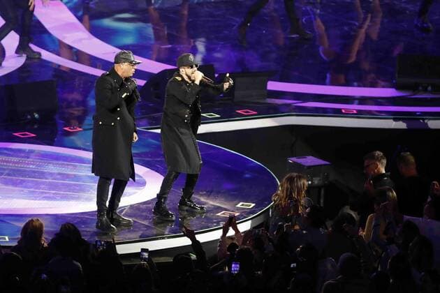 Vi-a del Mar 24 February 2019 The Wisin and Yandel duo during the first day of the Vi-a del Mar 2019 Festival Leandro Torchio Aton Chile Valparaiso Chile Aton 286239  Copyright: LEANDROxTORCHIO ATONxCHILE.