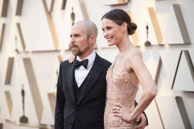 Sam Rockwell, Oscar nominee, and Leslie Bibb arrive on the red carpet of The 91st Oscars at the DolbyÂ® Theatre in Hollywood, CA on Sunday, February 24, 2019.  Copyright: xA.M.P.A.S.x 33781_239PLX