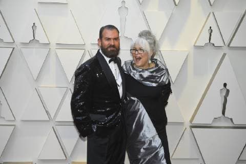 February 24, 2019 - Los Angeles, California, U.S - MARC PILCHER AND JENNY SHIRCORE during red carpet arrivals for the 91st Academy Awards, presented by the Academy of Motion Picture Arts and Sciences (AMPAS), at the Dolby Theatre in Hollywood. Los Angeles U.S. - ZUMAz03_ 20190224_zbp_z03_093 Copyright: xKevinxSullivanx
