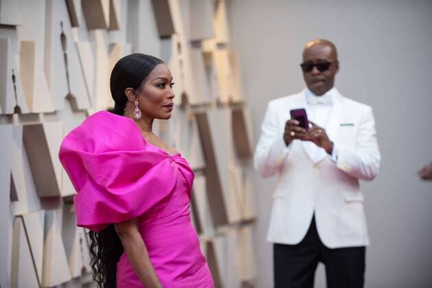 Angela Bassett and Courtney B. Vance arrive on the red carpet of The 91st Oscars at the DolbyÂ® Theatre in Hollywood, CA on Sunday, February 24, 2019.  Copyright: xA.M.P.A.S.x 33781_352PLX