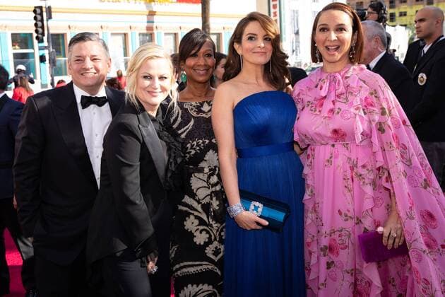 Amy Poehler, Tina Fey, Maya Rudolph and guests arrive on the red carpet of The 91st Oscars at the DolbyÂ® Theatre in Hollywood, CA on Sunday, February 24, 2019.  Copyright: xA.M.P.A.S.x 33781_375PLX