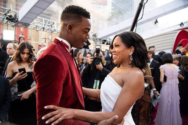 Stephan James and Regina King, Oscar nominee, arrive on the red carpet of The 91st Oscars at the DolbyÂ® Theatre in Hollywood, CA on Sunday, February 24, 2019.  Copyright: xA.M.P.A.S.x 33781_380PLX