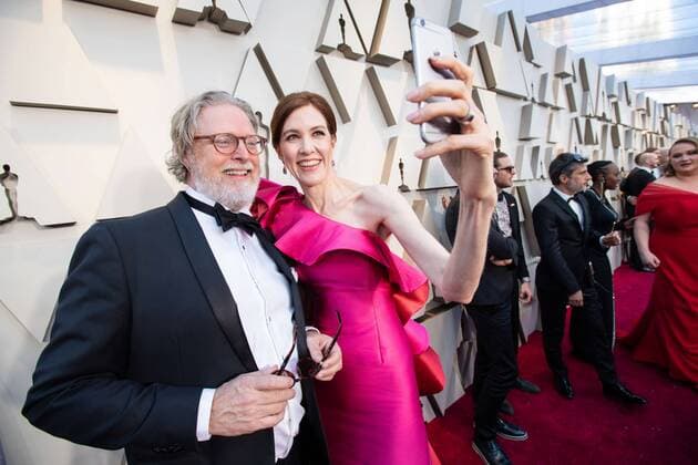 Oscar nominee Tony McNamara and guest arrive on the red carpet of The 91st Oscars at the DolbyÂ® Theatre in Hollywood, CA on Sunday, February 24, 2019.  Copyright: xA.M.P.A.S.x 33781_399PLX