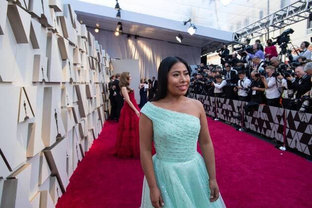 Oscar nominee Yalitza Aparicio arrives on the red carpet of The 91st Oscars at the DolbyÂ® Theatre in Hollywood, CA on Sunday, February 24, 2019.  Copyright: xA.M.P.A.S.x 33781_409PLX